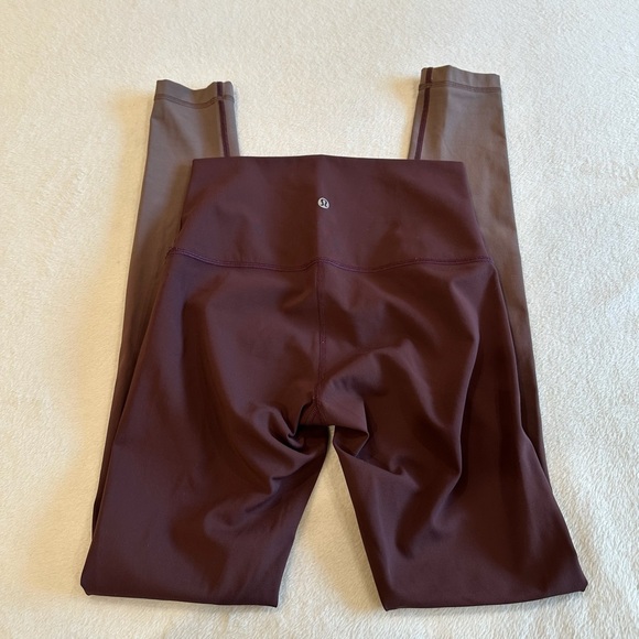 Lululemon Wunder Under Pant Hi-Rise Ombre Black Cherry Lululemon Athletica - Picture 6 of 12